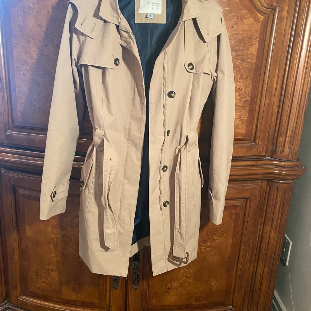 Women's Tan Trench Coat